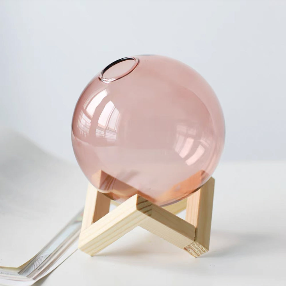 バカラ　フラワーベース　chamsola CALABAS(カラバス）H=21cm バーガンディ フラワーベース