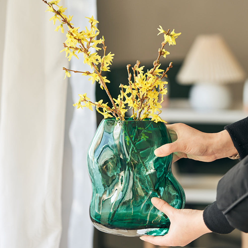 フラワーベース ガラスベース トライアングル | AXCIS ONLINE