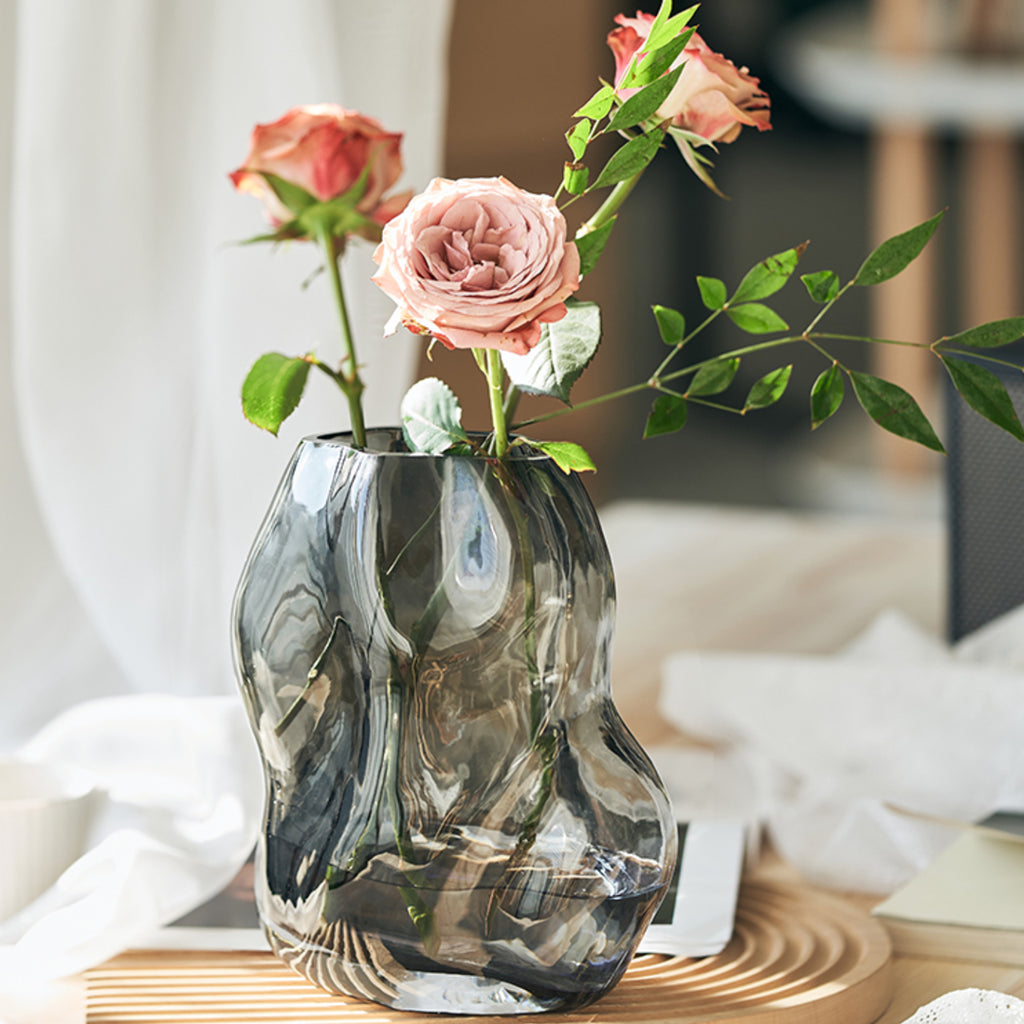 形状丸形TIFFANY\u0026Co flower vase ティファニー 花瓶 フラワー 