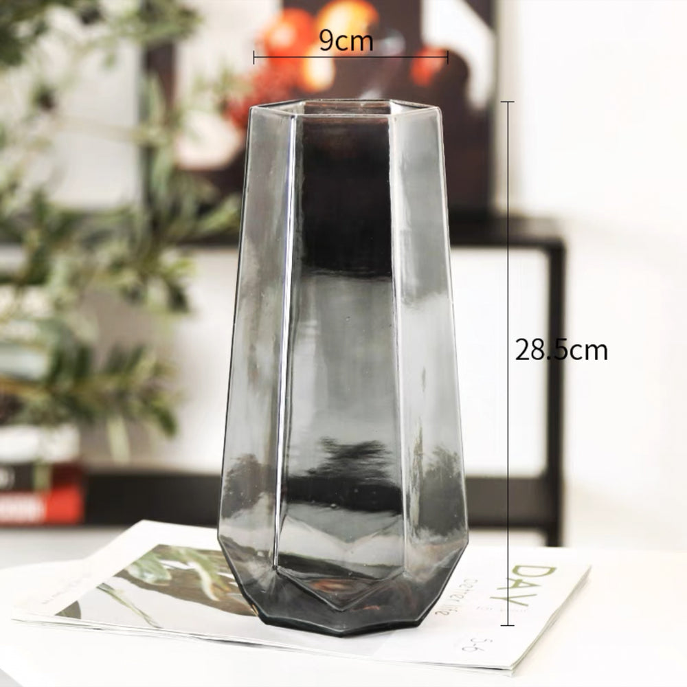 （貴重）Baccarat 花瓶　ベース　六角形　ヘキサゴン　ブートンドール ノルディックヘキサゴンフラワーベース – acacia