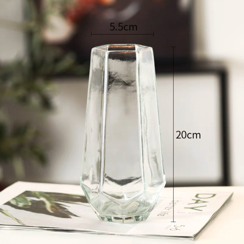 【５個セット売り】ジオメトリックデザイン フラワーベース ノルディックヘキサゴンフラワーベース – acacia