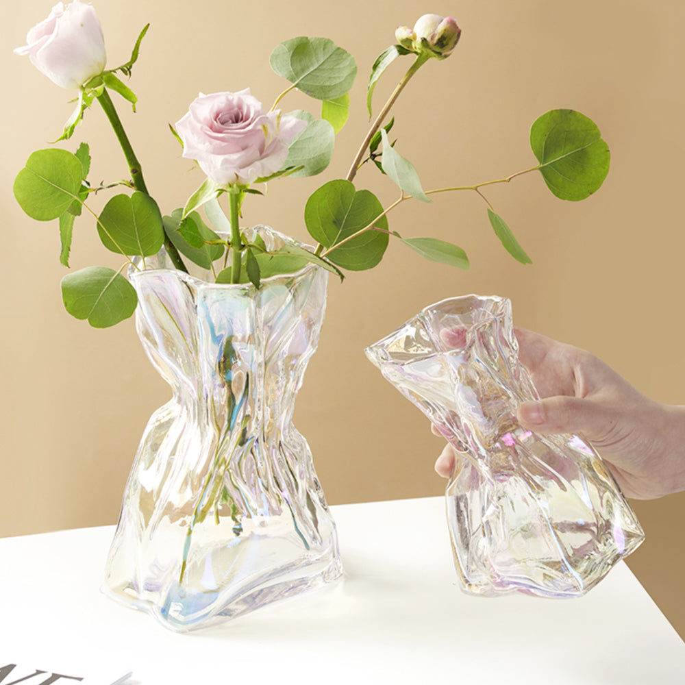 【手作り/一点限り】アーティスティック フラワーベース ニュアンスシェイプフラワーベース – acacia