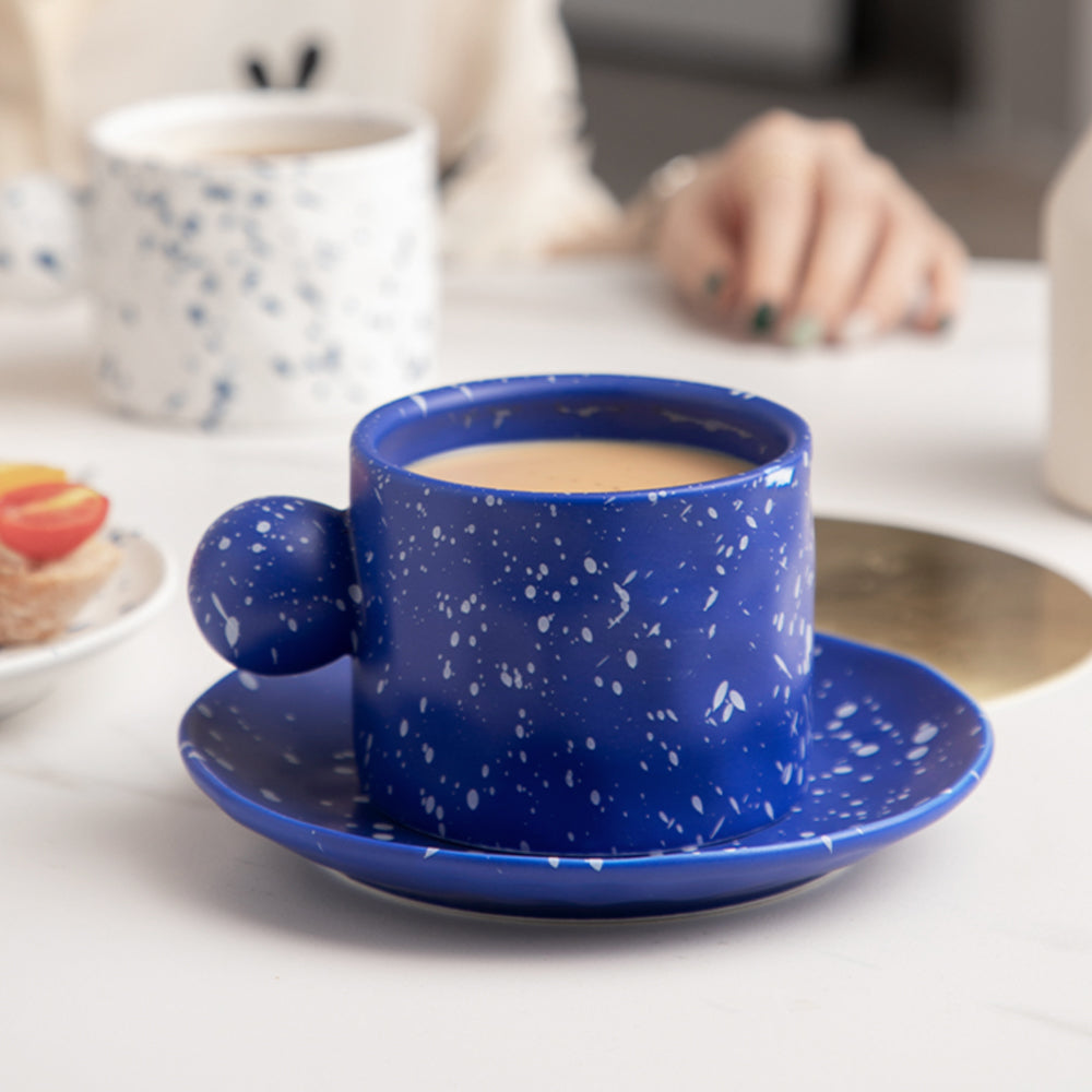 ペイントボールマグ&ソーサー – acacia