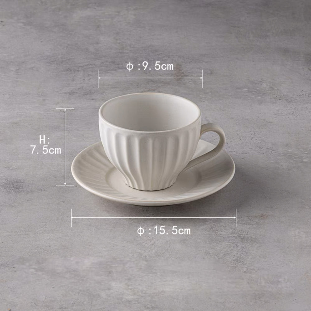 ナチュラルカラーベーシックマグ&ソーサーセット – acacia