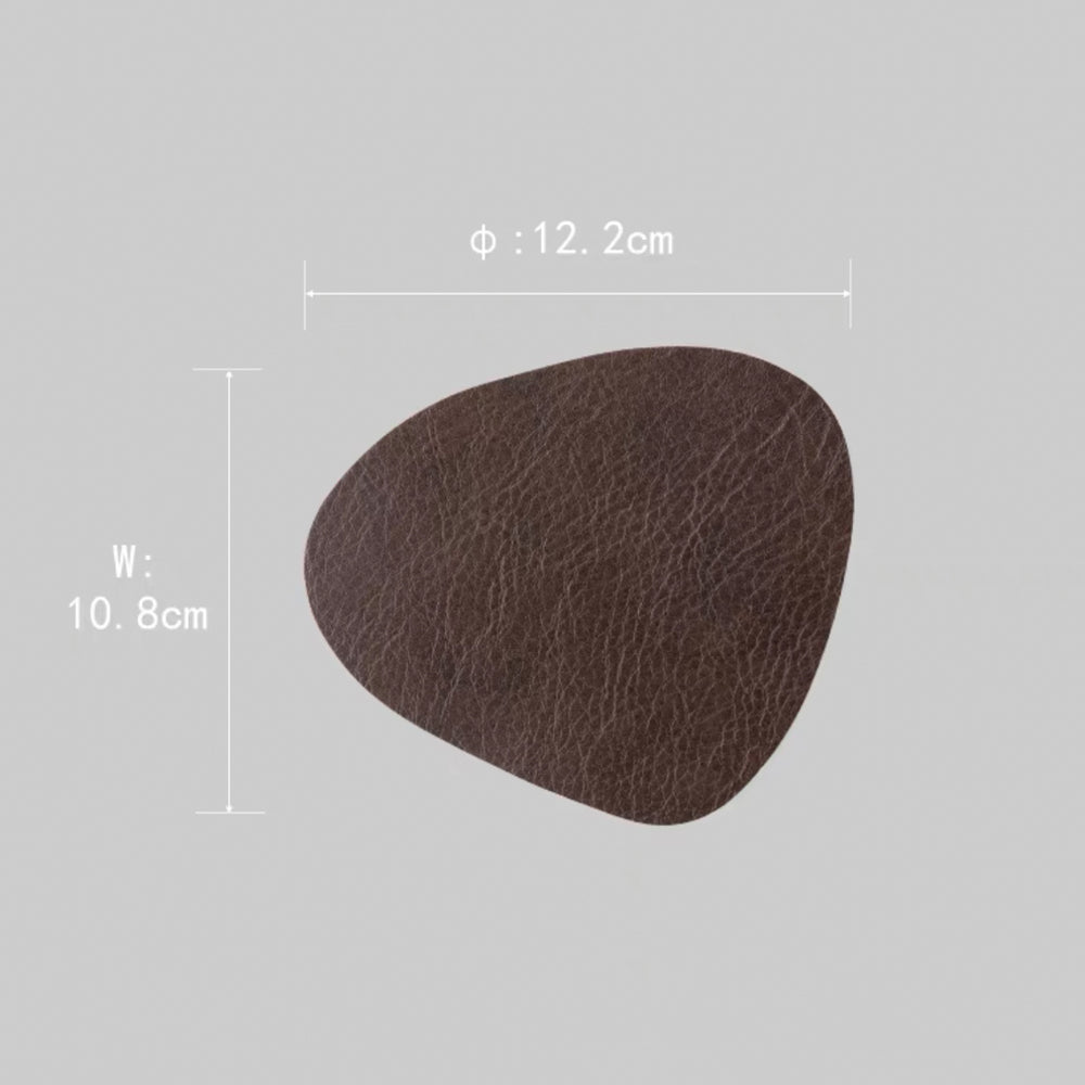 フェイクレザートライアングルコースター – acacia