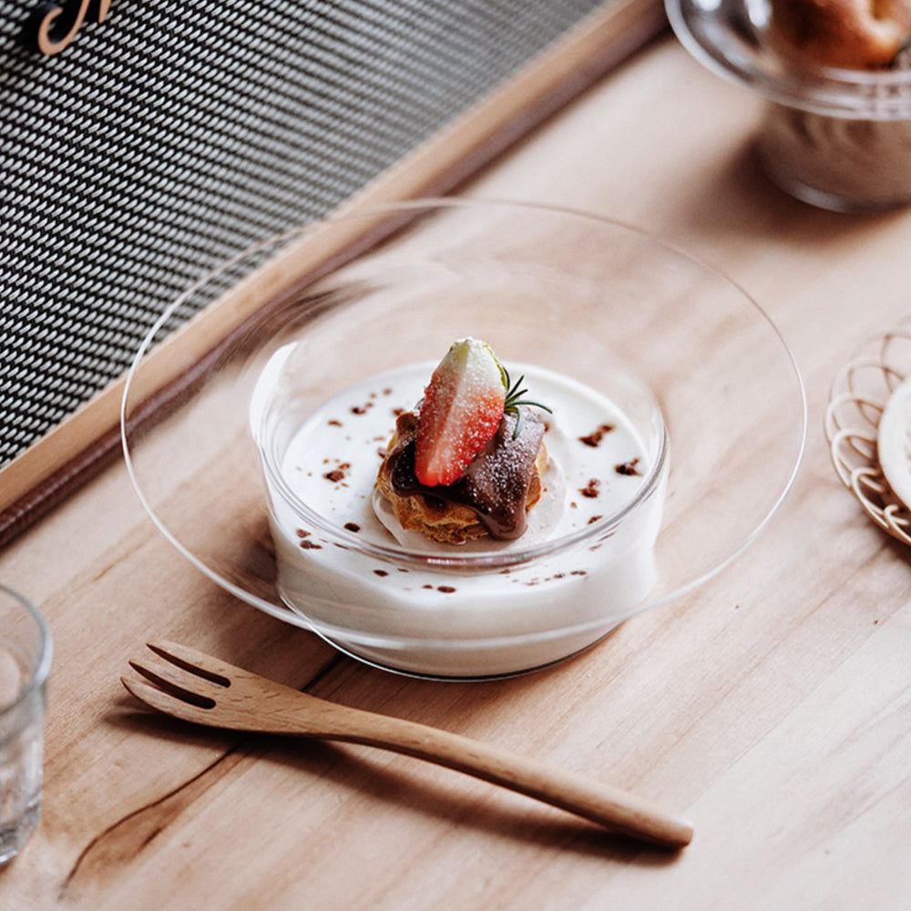 ガラスハットリムボウル – acacia