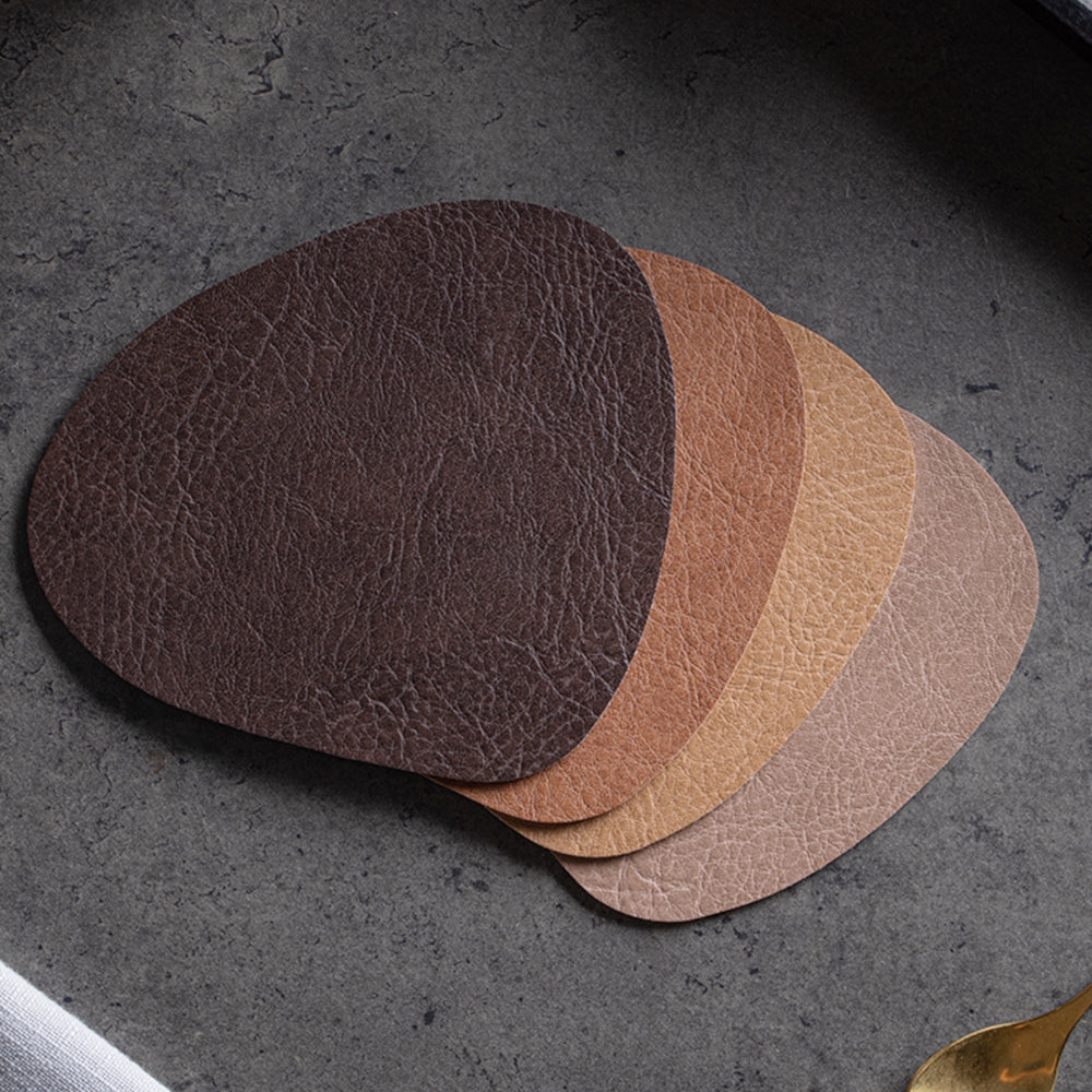 フェイクレザートライアングルコースター – acacia