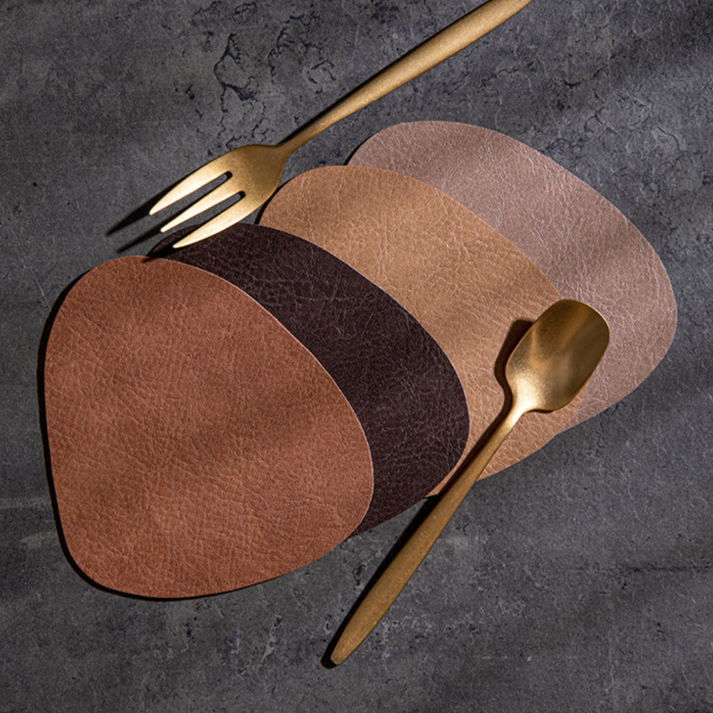 フェイクレザートライアングルコースター – acacia