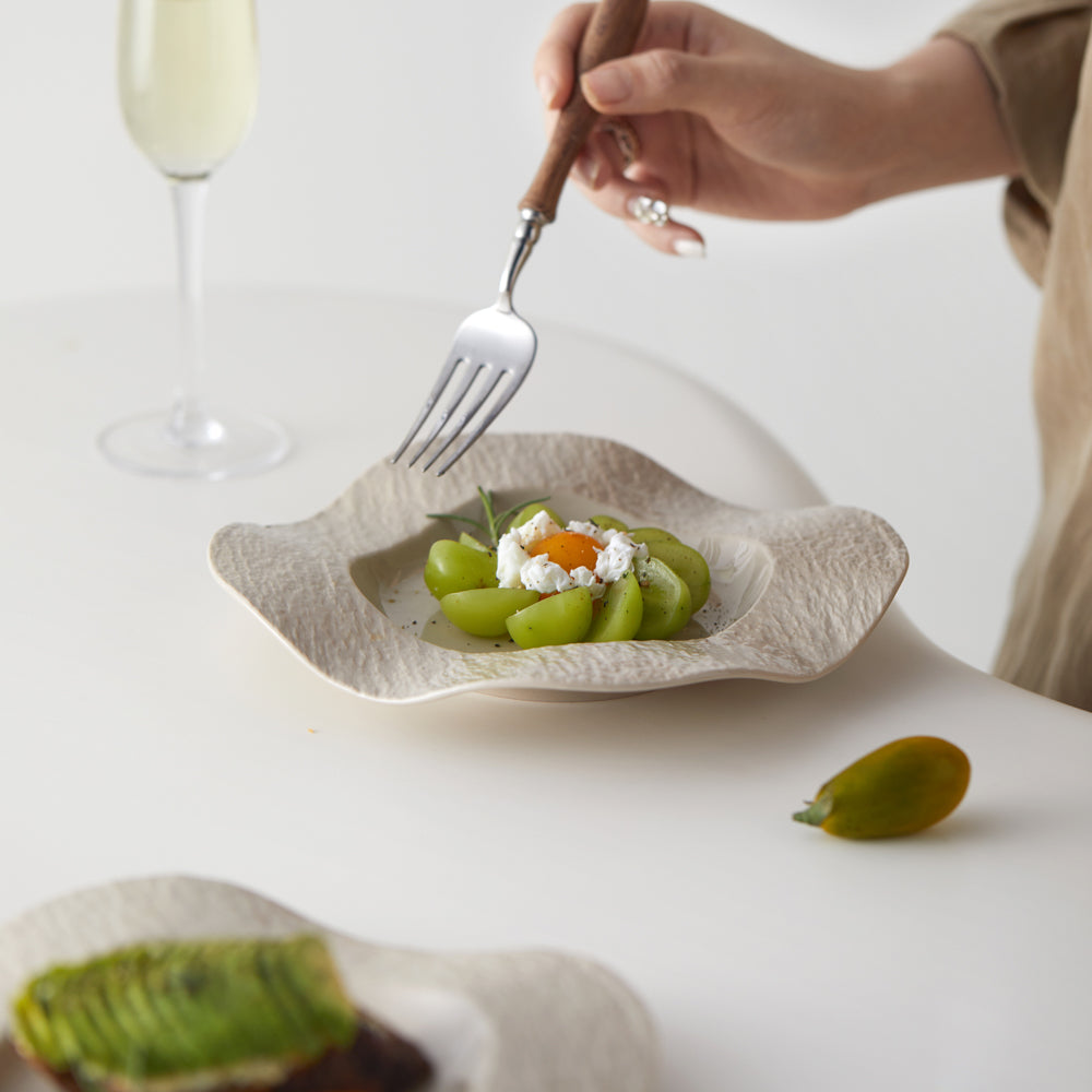 ニュアンスウェーブスクエアプレート – acacia