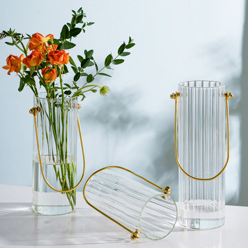 Parlak ボヘミア クリスタルガラス 花瓶 フラワーベース HAND CUT LEAD 