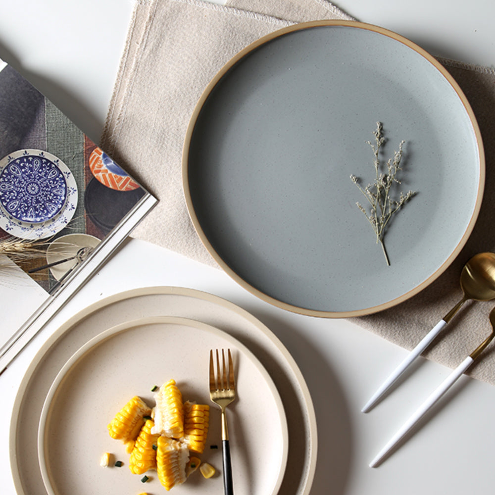 マットカラーシンプルプレート – acacia